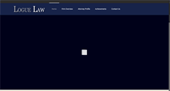 Desktop Screenshot of logue-law.com