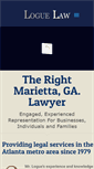 Mobile Screenshot of logue-law.com